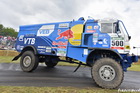 Drifting Kamaz Dakar truck