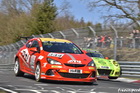 Manthey GT3R jumping past Opel Astra