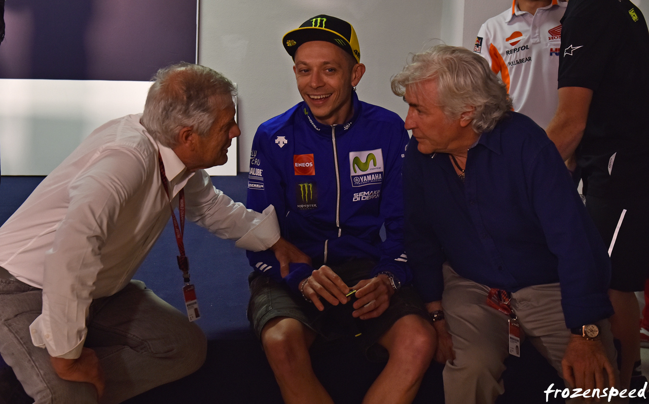 Giacomo Agostini - Valentino Rossi - Angel Nieto