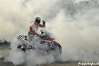 Castrol Honda RC45 burnout