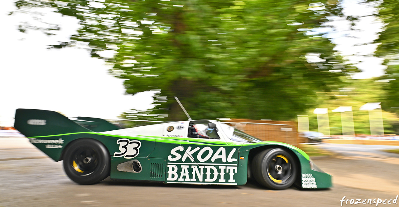 Skoal Bandit Porsche 956 at Goodwood FoS